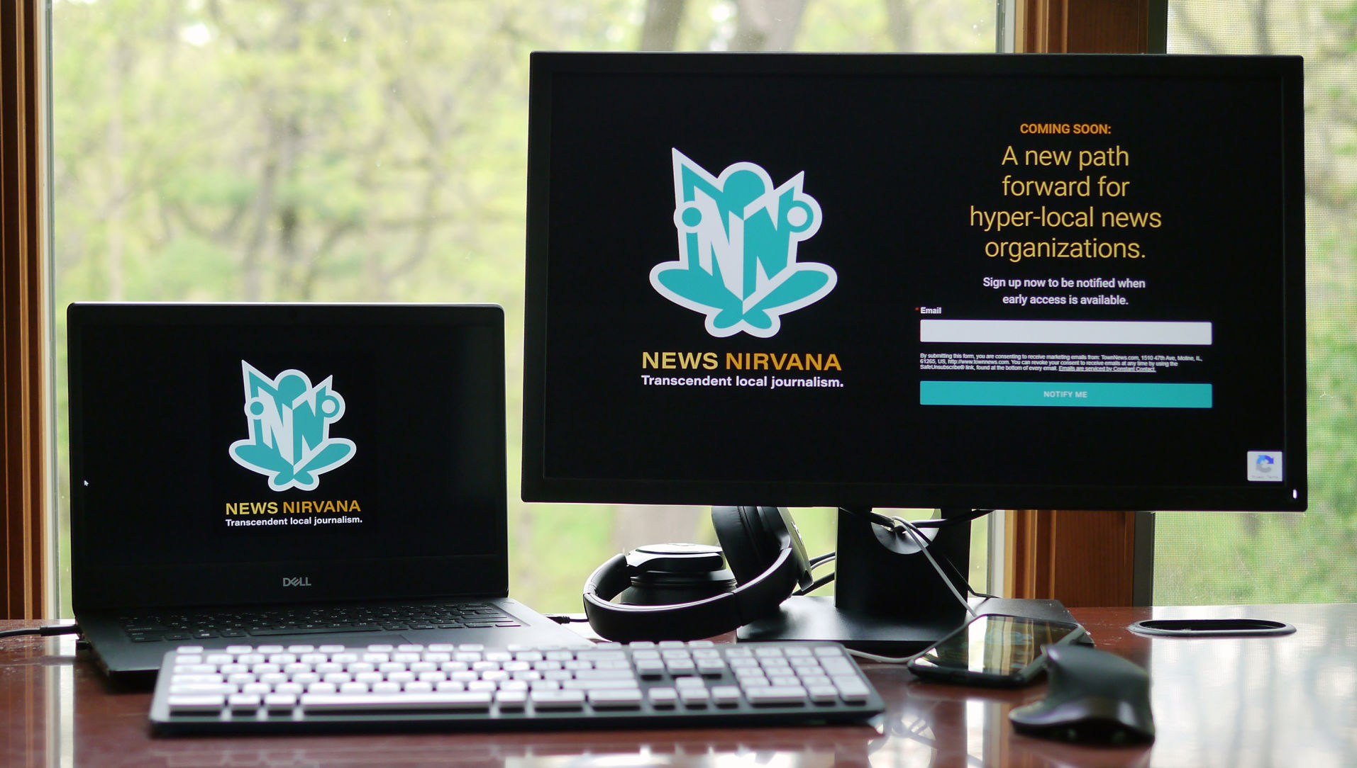 Screenshot: News Nirvana preview
